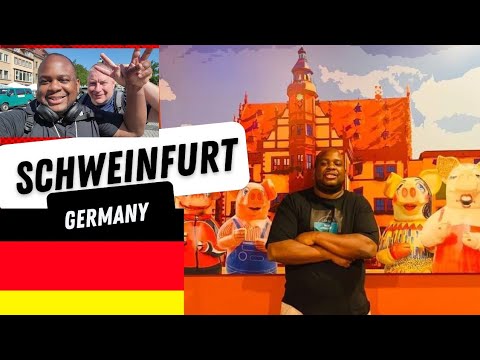 Visiting Schweinfurt,Germany with Magnificent Germany with Darion