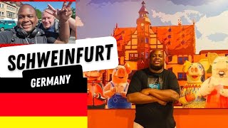 Besuch in Schweinfurt, Deutschland mit dem großartigen Deutschland und Darion