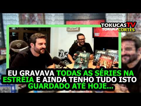 Eu gravava todas as séries na ESTRÉIA e ainda tenho isto guardado até HOJE [com Adriano Almeida]