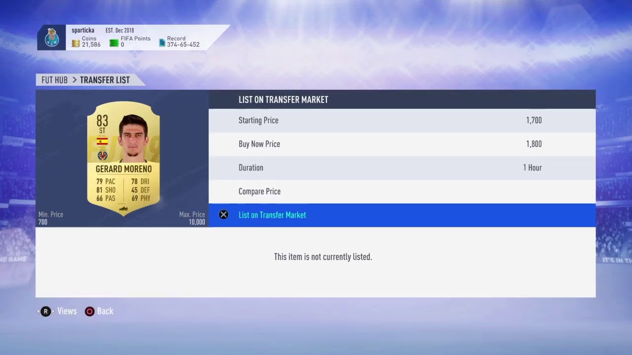 Fifa 19 prodanej tym a za nej packy