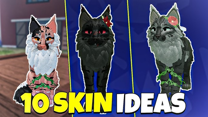 MORE WARRIOR CAT SKIN IDEAS! 🐱 Warrior Cats: Ultimate Edition