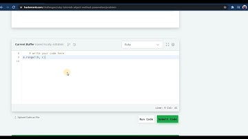 HackerRank Ruby Tutorial - Object Method Parameters | Uqba