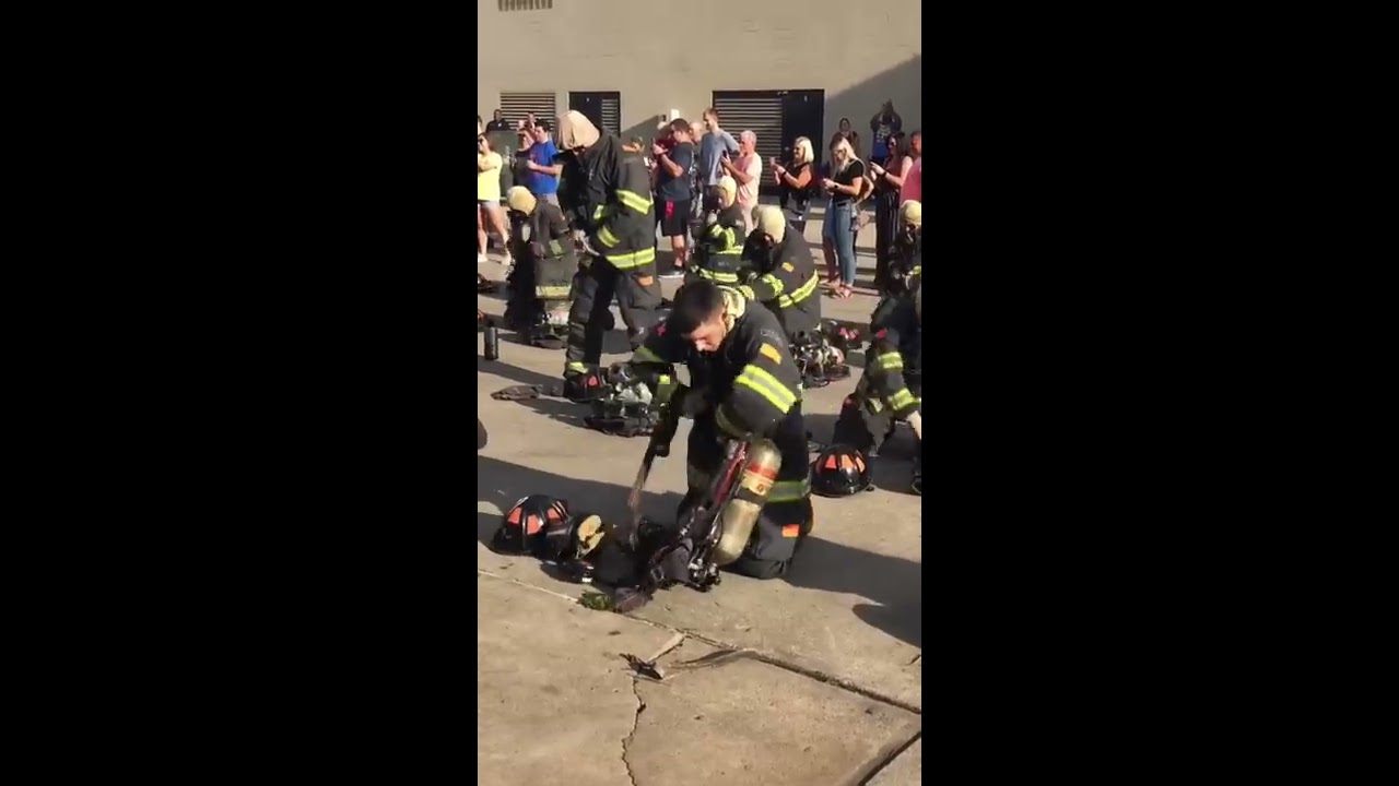Donning Fireman Gear In 60 Seconds 