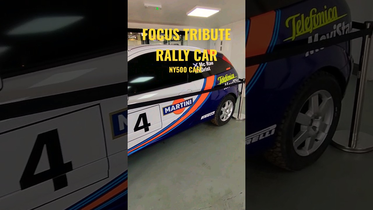 Amazing Colin McRae tribute Focus rally car