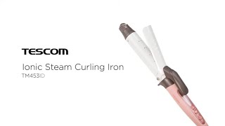 Introducing the Ionic Steam Curling Iron of #MyHairPerfectION by Tescom Indonesia