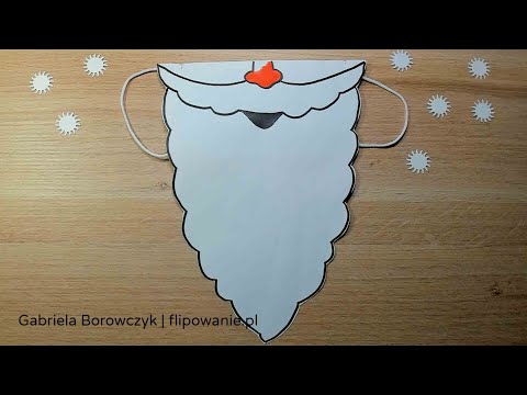 Wideo: Jak Zrobić Maskę Świętego Mikołaja