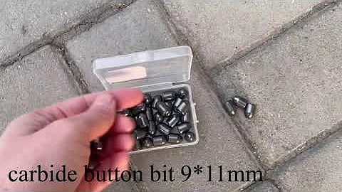 amazing tool carbide button bit 9*11mm#carbidetools