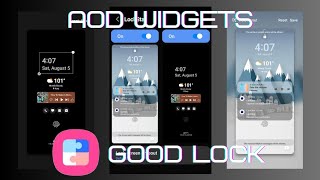 Good Lock and Lock Star. Customize AOD and Lock Screen with Widgets! screenshot 5