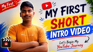 My first short intro video on youtube.