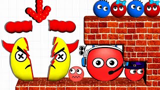 🦀We Beat 3×1 Players Draw to smash 🆚 Rescue push 2048(Push Harder) - Melty Bubble 2048 Gameplay79 screenshot 4