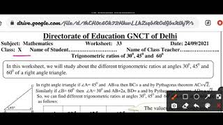 class-10,Doe MATHS WORKSHEEt-33,Date-24/9/21, English medium@mathssolutionswithrosemaam4136