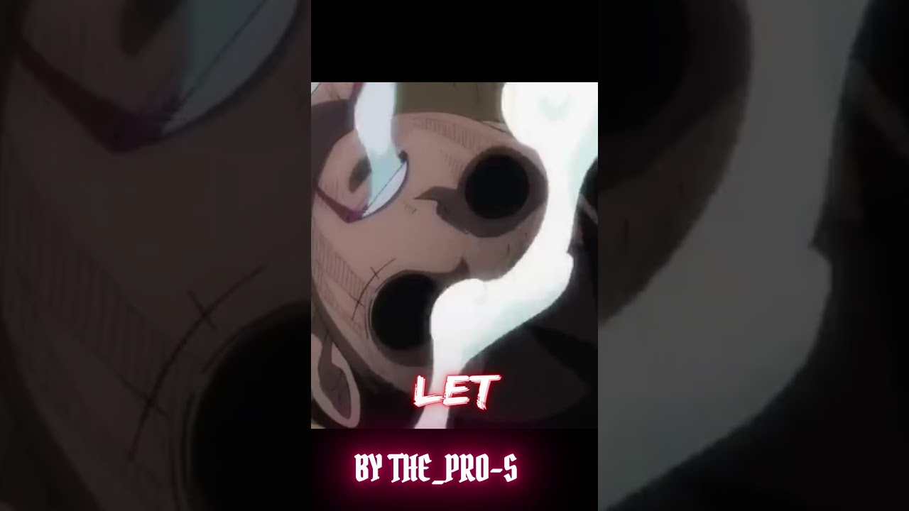 When all hope was lost, he turned gear 5 🥁🐐⚡️🔥