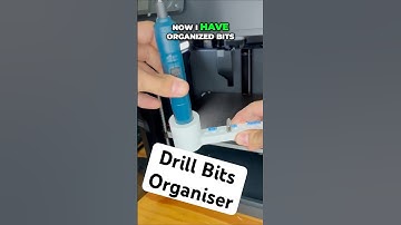 You WON’T BELIEVE how clean this bits organiser is #drillbitset #bambulab #3dprinting