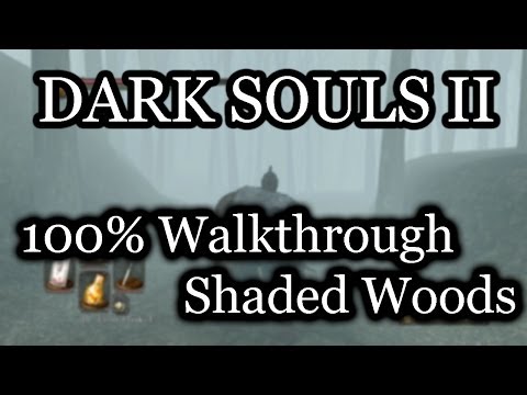 Video: Dark Souls 2 - The Shaded Woods, Fog, Scorpion, Frog, Joy Gesture