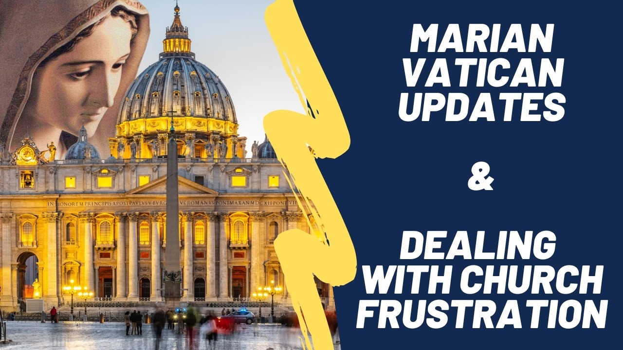 Программа Mary Live с доктором Марком Миравалле: новости Ватикана о Марии и (преодоление) недовол...