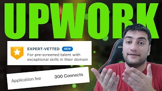 Upwork New Update: "Apply to join Expert-Vetted Talent Badge program" and it costs 300 connects screenshot 2