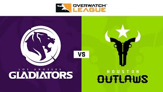 Los Angeles Gladiators vs Houston Outlaws | Week 20 | NA Day 1