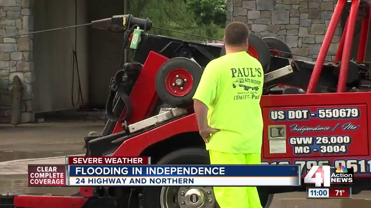 Sugar Creek floods — again