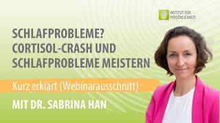 Trouble Sleeping? Master Cortisol Crashes and Sleep Issues with Dr. Sabrina Han