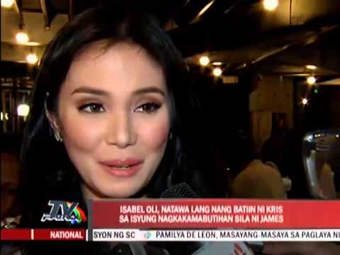 Isabel Oli: James and I just friends - YouTube