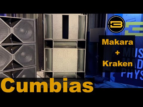 BASSBOSS Makara MK3 & Kraken MK3 playing Cumbias