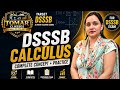 DSSSB🔥 Calculus | Local Maxima & Local Minima📚 Complete Theory + Questions | Pooja Mam