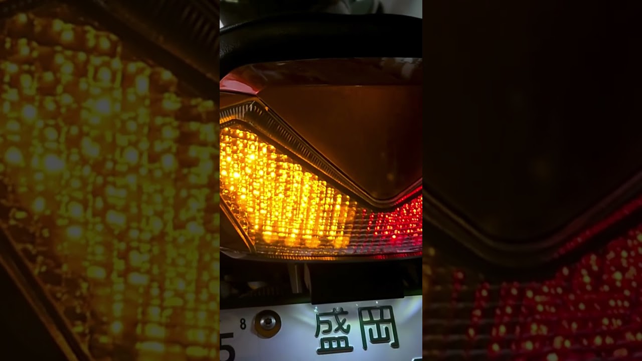 3月22日 ZX14R LEDブラスターテールライト取り付け その2（カワサキ