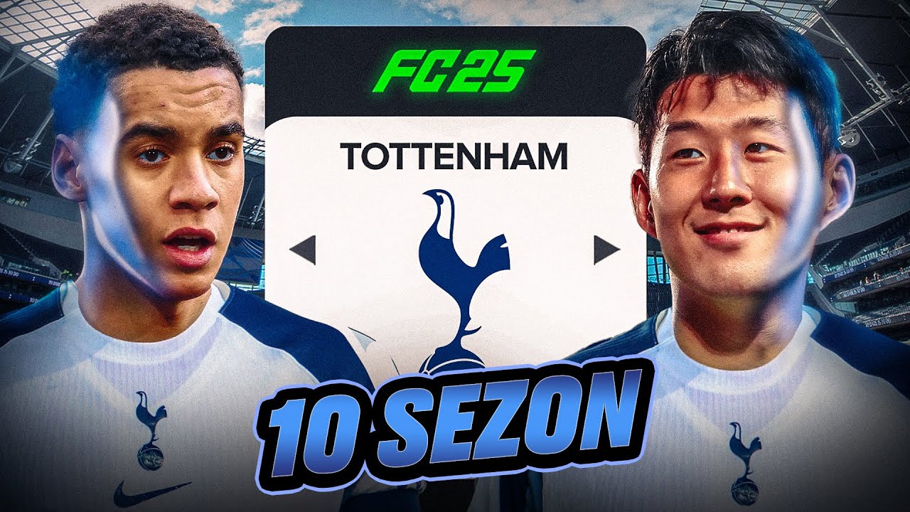 10 SEZON BOYUNCA TOTTENHAMI YÖNETTİM !