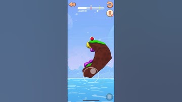 Hungry Worm - Greedy Worm level 6 Gameplay Walkthrough