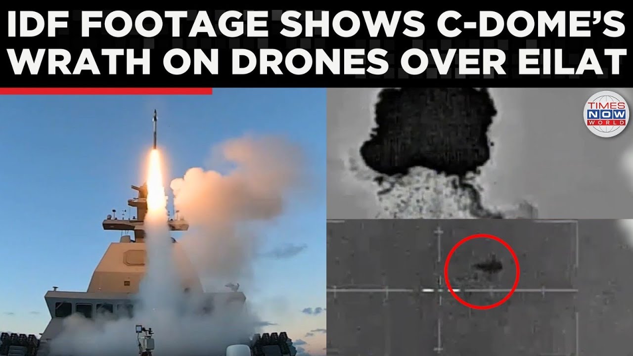 Defense at Sea 'CDome' Iron Dome Intercept Thwarts 'Suspicious Drone