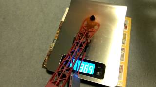ZMR 1804 2400kv Thrust Test