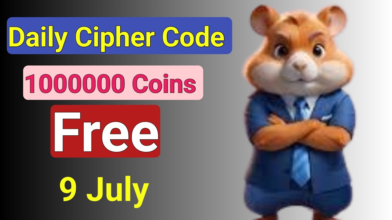 Hamster kombat daily cipher code today 9 July | daily cipher code ...
