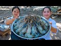 Sour Yummy River Prawn Recipe - River Prawn Cooking - Amazing Cooking