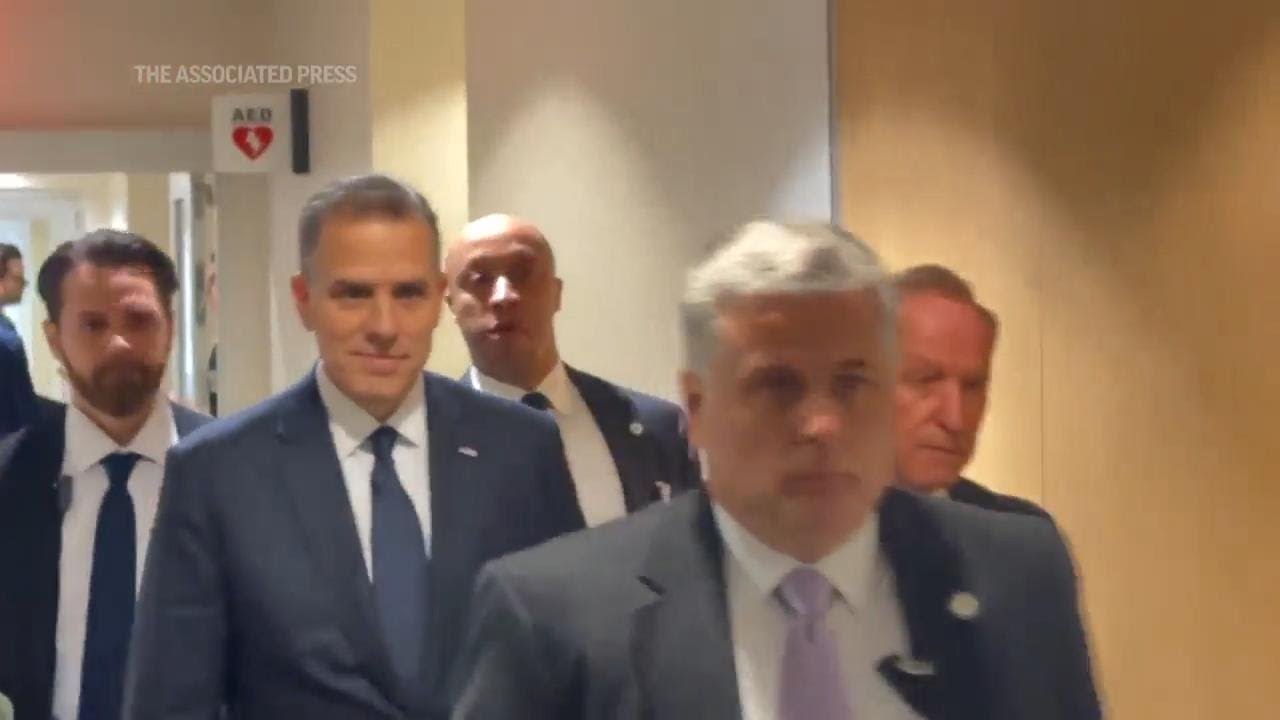 Hunter Biden arrives on Capitol Hill for closed-door interview with Republicans