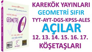 AÇILAR 12.13.14.15.16.17.18. KÖŞETAŞLARI |KAREKÖK YAYIN| GEO SIFIR 2024|AÇILARIN ÇOCUĞU | #2024tayfa