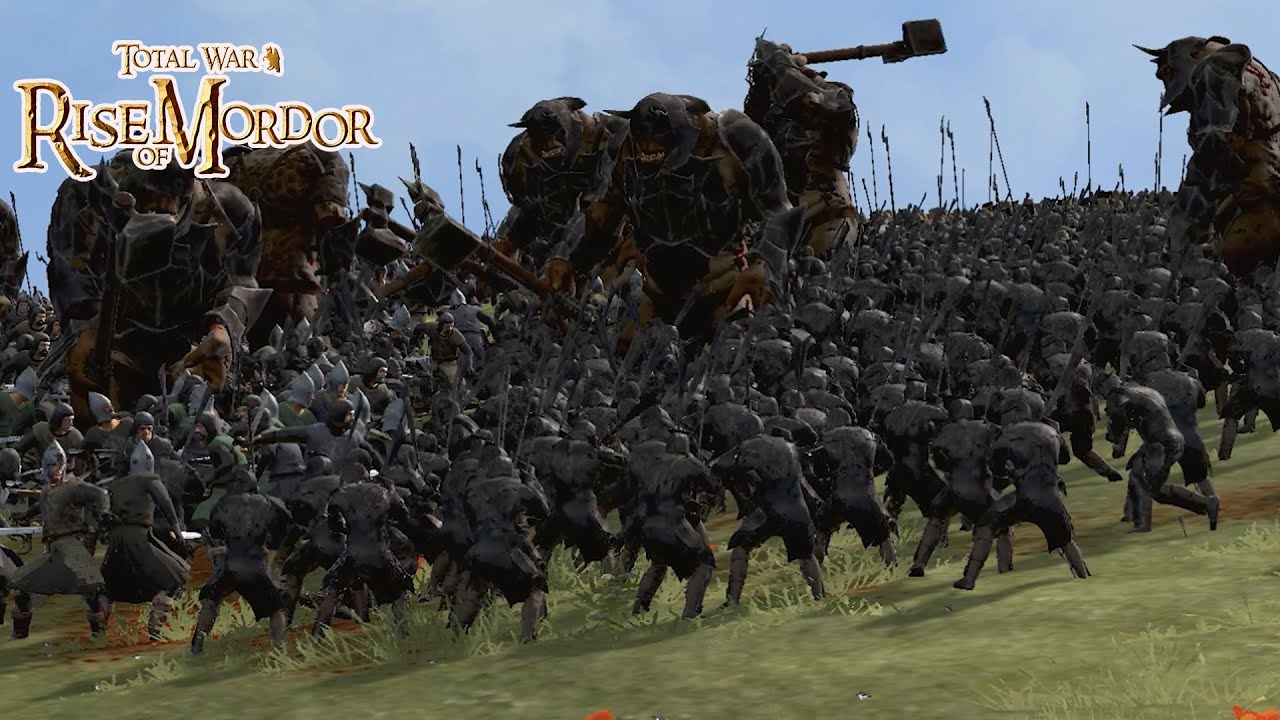 Rise Of Mordor -  Dol Guldur Led By Sauron Fight With Anfalas  - LOTR  Cinematic Battle
