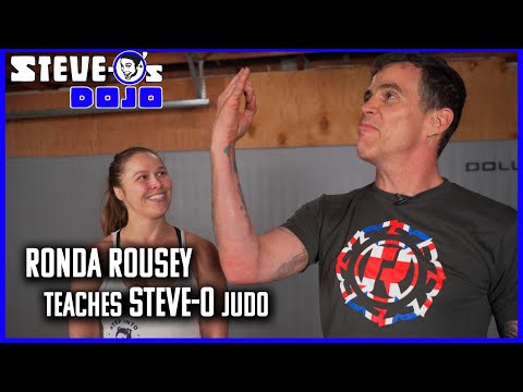 Ronda Rousey Teaches Steve-O Judo | Ronda's Dojo