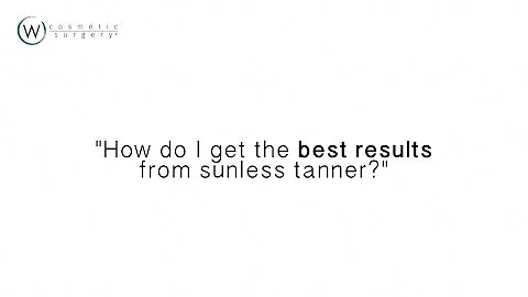 Q&A with Gina: How to get the most from sunless se...