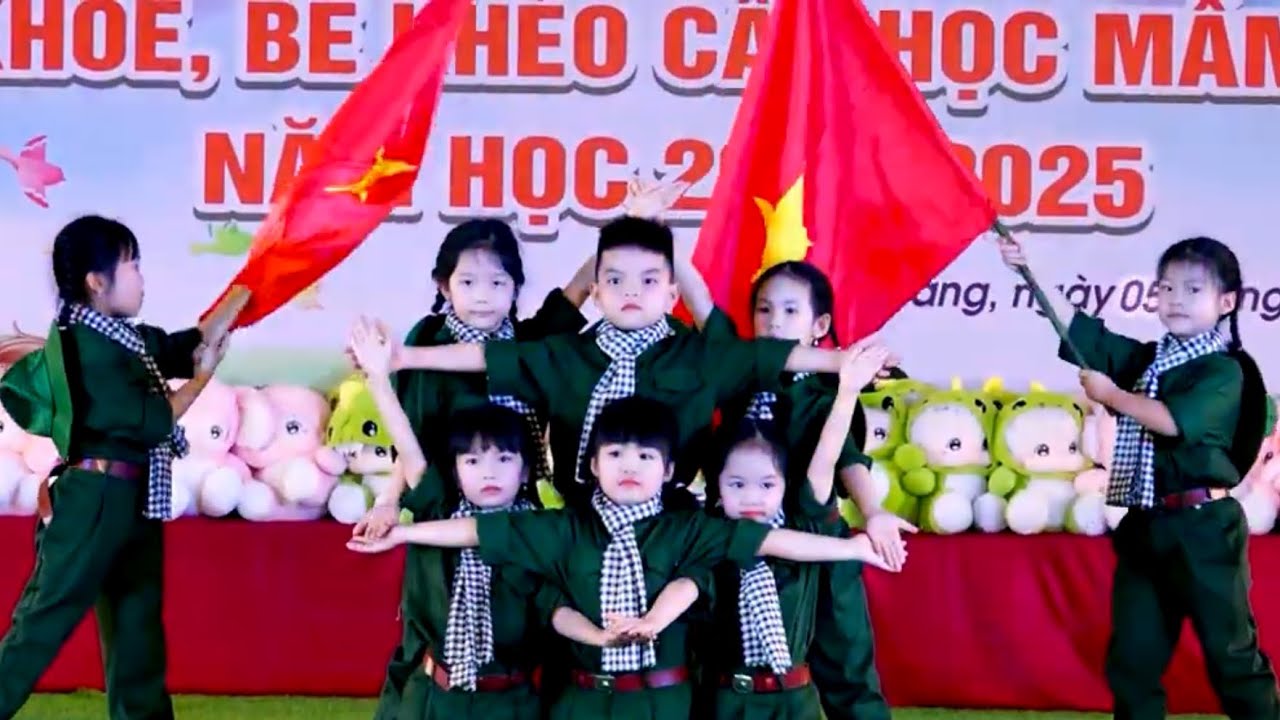 NHẢY -  NHỮNG NGÔI SAO XA SÔI  - Các Bé Trường Mầm Non Hồng Dụ