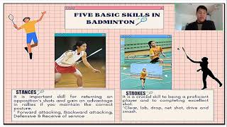Video-Lesson of Basic Skills in Badminton🏸 (Grade7- Lesson 2) in Module 1