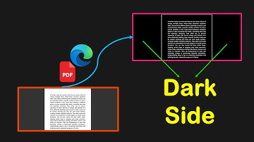 Microsoft Edge Dark Mode pdf Reader (Dark Side)