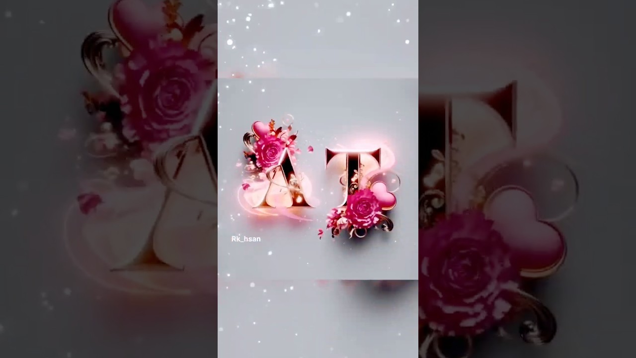 A T name love letter WhatsApp status, a+t name letter status, hay meri param param sundari status