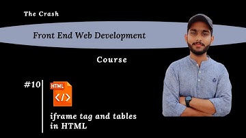 Tables and iframe tag in HTML | frontend development course # 10 | ProgramWithKashif