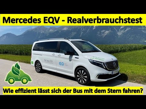 ⁣Mercedes EQV: Verbrauchstest unter Real-Bedingungen. Gehen sich über 400 km Reichweite aus?