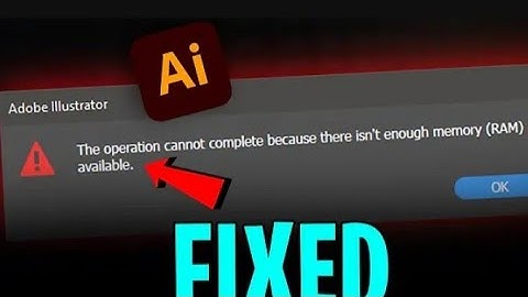 🔧 Fix “The Operation Can