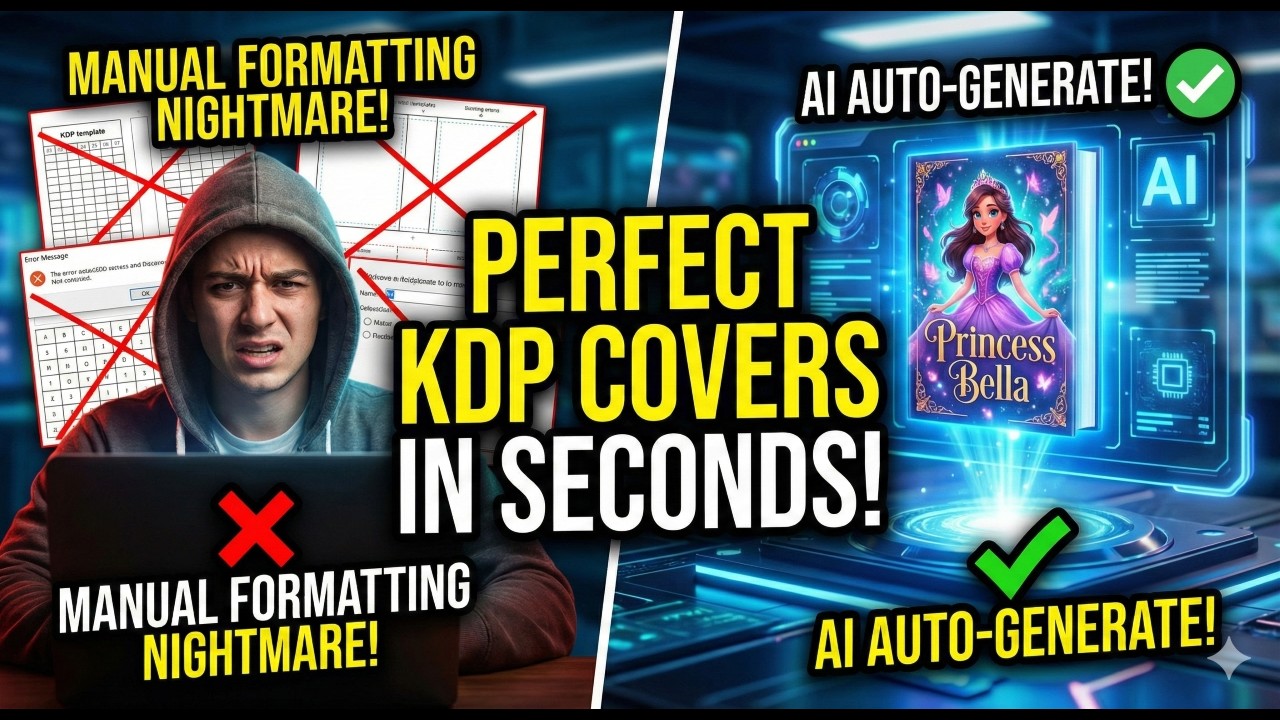 Kdp Html Generator How to Make an Amazon KDP Book Cover in Minutes (Built-In AI Generator ...