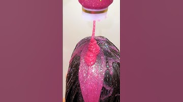 Glitter hair? 😱 #beautyhack orgn ​⁠@tessapeay