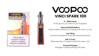 Voopoo Vinci Spark 100 Pod Kit Unboxing & Setup