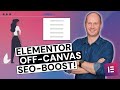 Elementor off-Canvas-Widget: SEO Boost für Deine Menüs und Pop-Ups