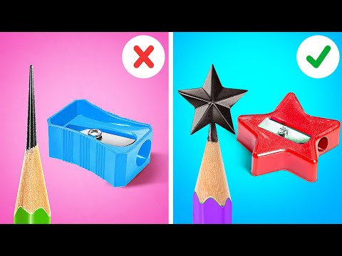 أعمال يدوية سهلة للعودة إلى المدرسة حيل مدرسية مضحكة يمكنك صنعها بنفسك 